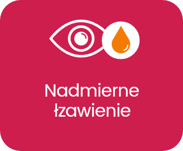 nadmierne łzawienie